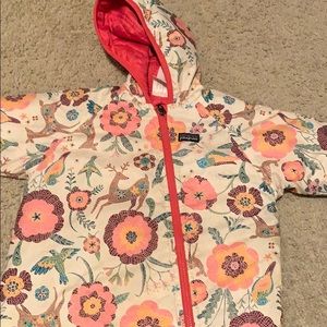 Patagonia snowsuit reversible woodland pattern